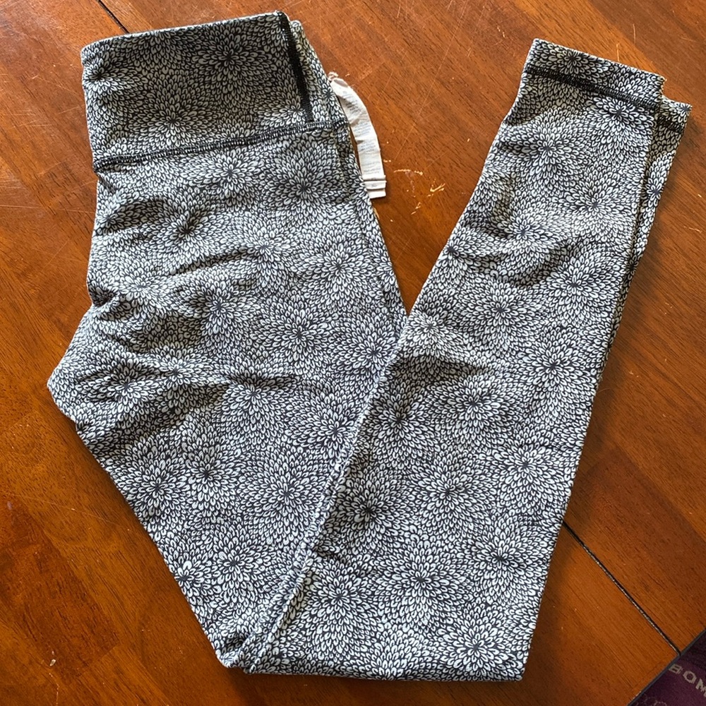 Lululemon Wunder Under Leggings Plush Petal Deep Coal Ghost Black 4